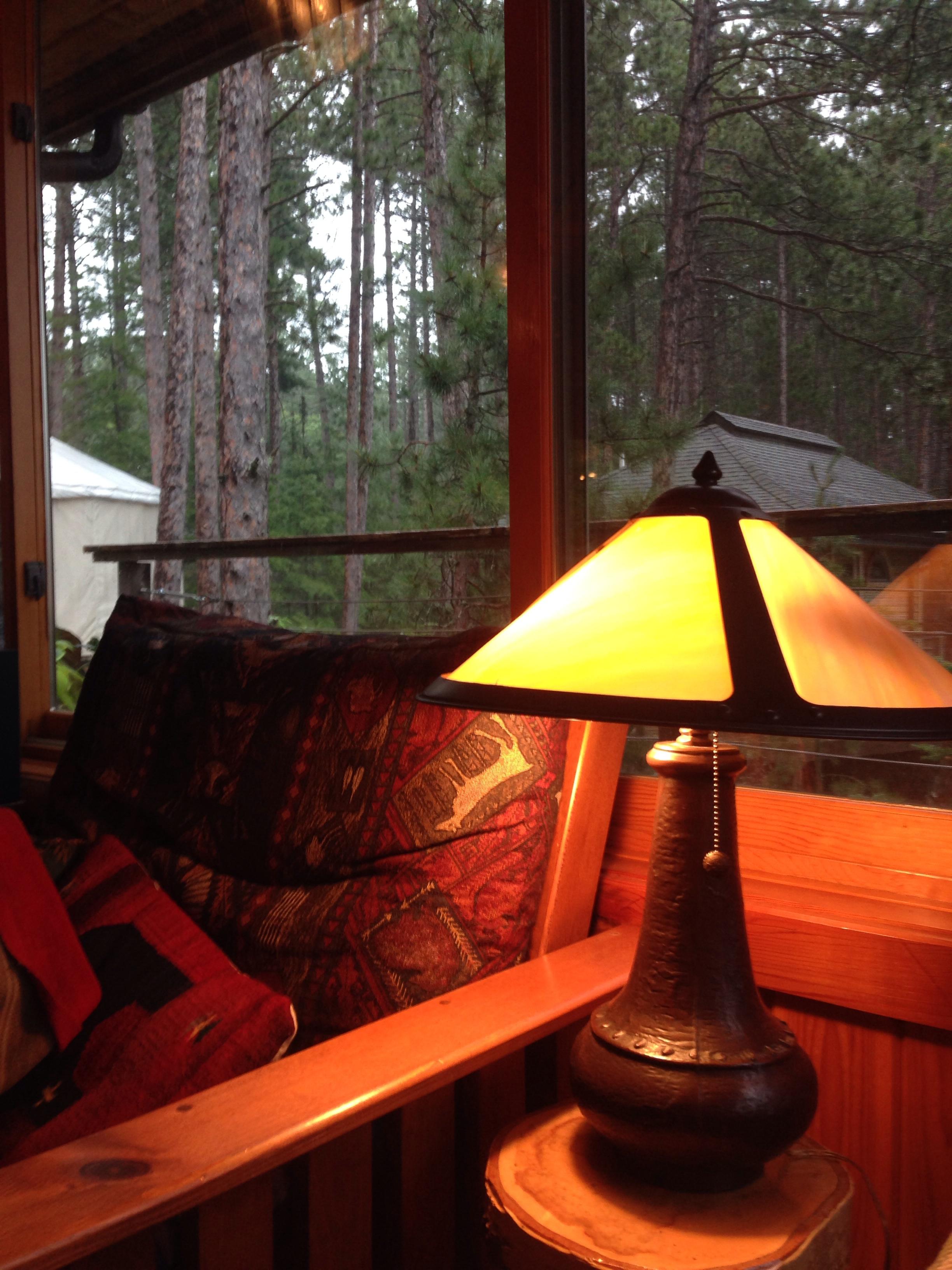 blog pic for bev - orange couch