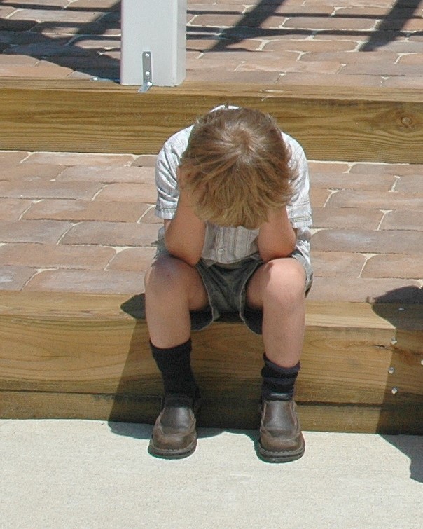 sad child